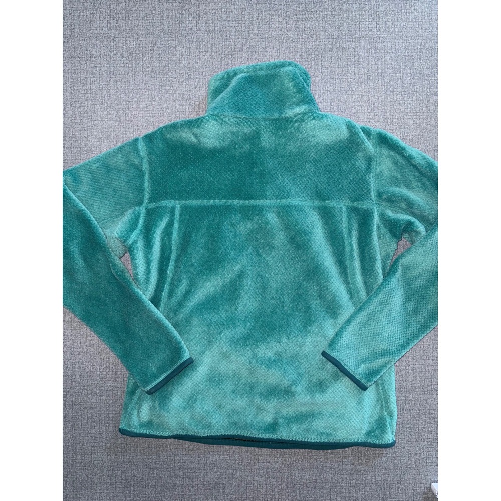Patagonia Re-Tool  Snap-T Fleece‎ Pullover Teal Green Womens Medium M - Picture 7 of 10
